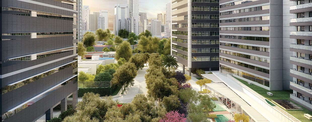 Perspectiva Ilustrada da Praça São Paulo